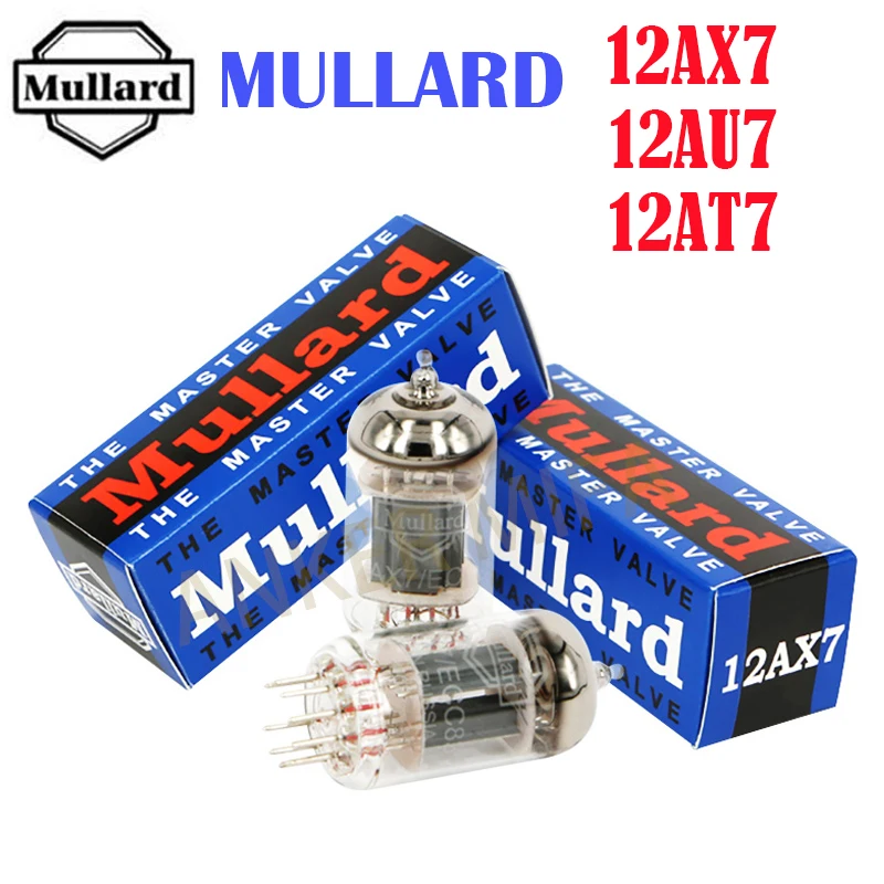 Mullard 12AX7 12AU7 12AT7 Electronic Tube Replacement ECC83 ECC82 ECC81 Vacuum Tube Accurate Matching For Amplifier DIY Audio