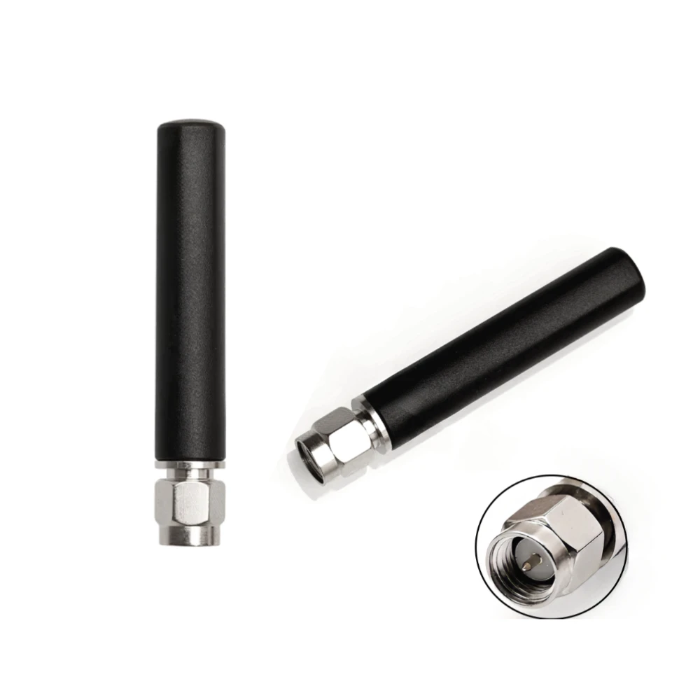 2.4G 5G 6G Tri-Band MINI Glue Stick WIFI Antenna Omnidirectional PC Desktop IP Camera Router WIFI6E RP-SMA Male Connecto