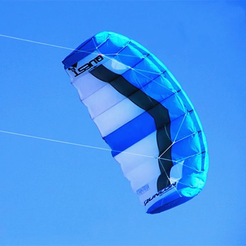 Frete grátis linha dupla pipa parafoil kiteboard kitesurf equipamentos pipas para adultos brinquedo ao ar livre esportes pipa acquilone