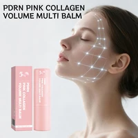 PDRN Pink Collagen Face & Lip Multi Skincare Balm Stick,Firming Hydration Volume Face Cream,Moisturizing Plumping Repairing 2