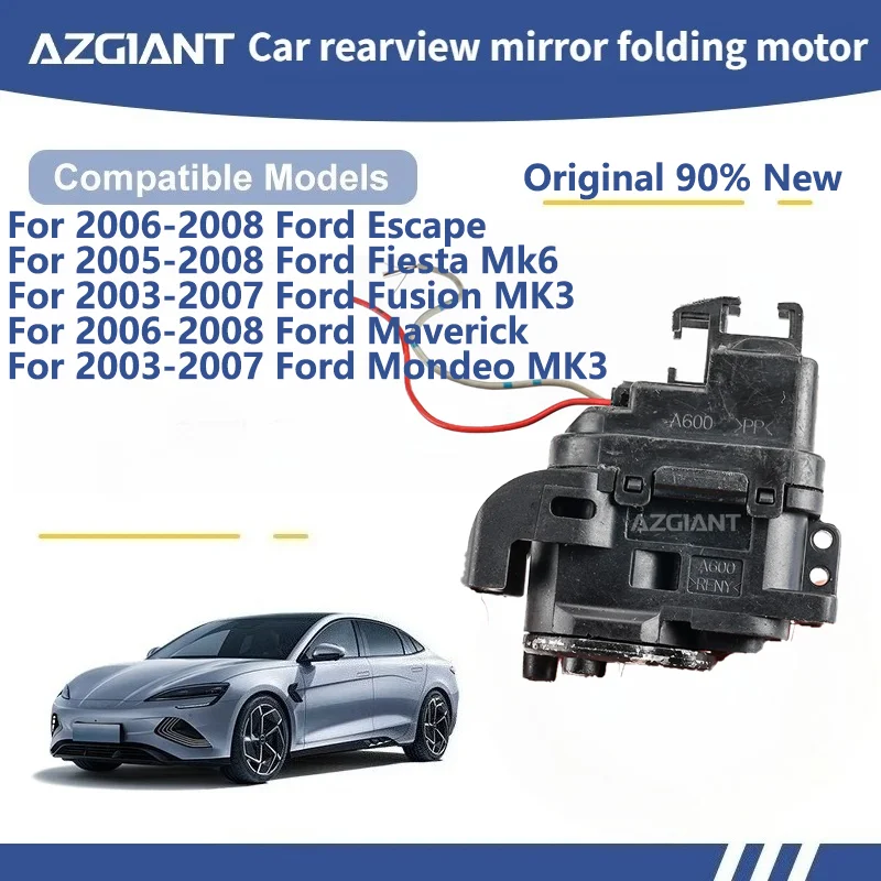 

AZGIANT Car Wing Mirror Authentic Folding Motor Power Assembly For Ford Escape/Fiesta Mk6/Fusion MK3/Maverick/Mondeo MK3 R/L