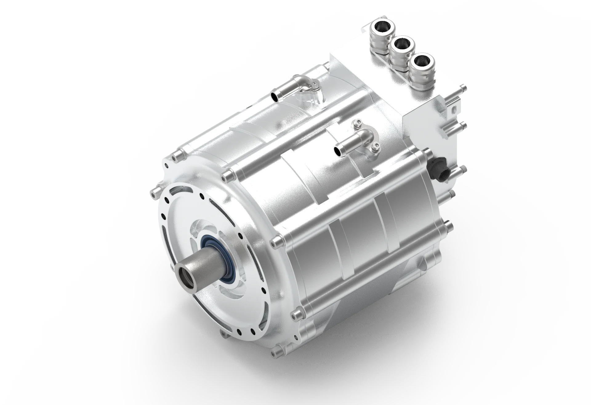 100kw 336V Permanent Magnet Synchronous Motor with Axle Electric Vehicle Conversion Kit for Cars Trucks Trucks Buses - view 5