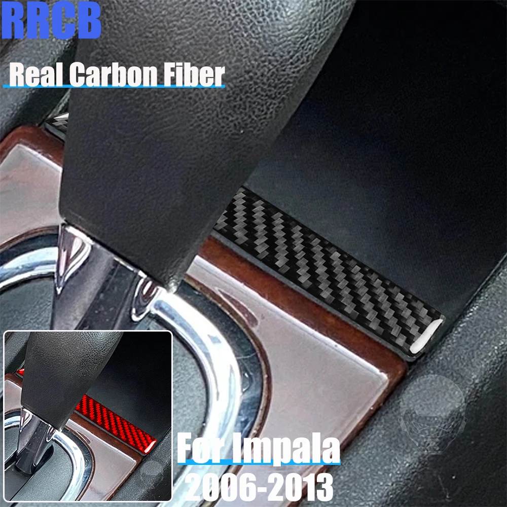 

Настоящее углеродное волокно, автомобильные аксессуары, полоса переключения передач, декоративная накладка, мягкая наклейка на чехол для Chevrolet Impala 2006-2013