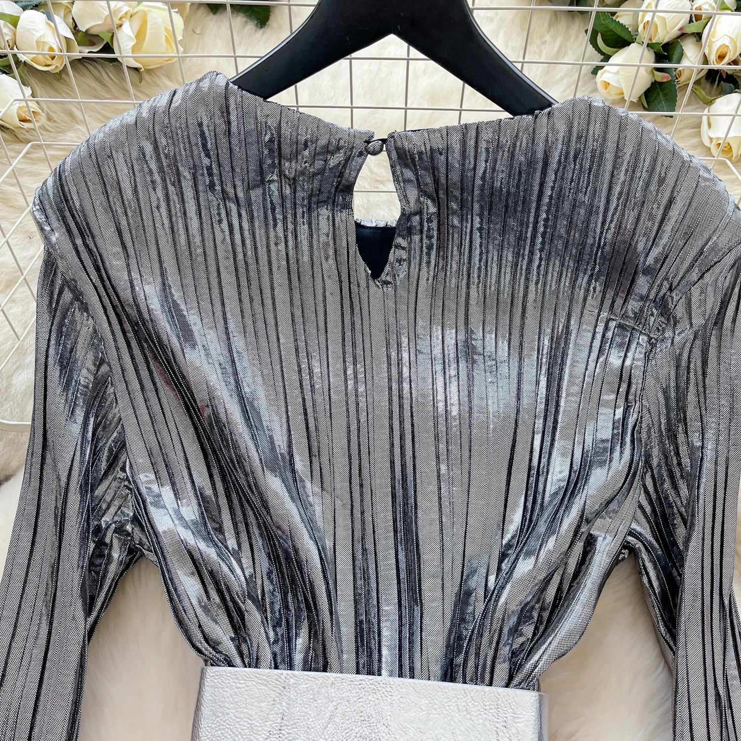 Chic vintage Sexy O-Neck long sleeve Fairy pencil dress Women Boho Sundress ceremony dresses