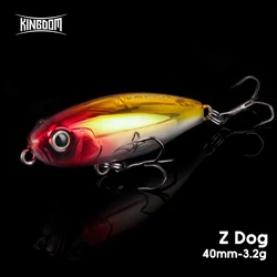 Kingdom Z-Dog Stickbait flotante – Walking Dog para lucio