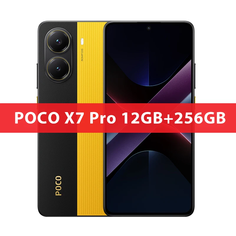 Global Version POCO X7 Pro 5G Cellphone 256GB 512GB Dimensity 8400