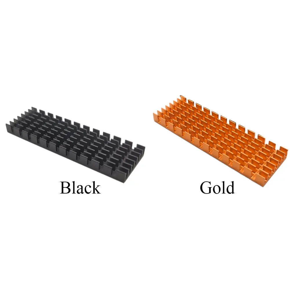 알루미늄 미니 초박형 컴퓨터 쿨러 범용 방열판, 쉬운 설치, 열 전도성 교체 하드 드라이브, M.2 NGFF용