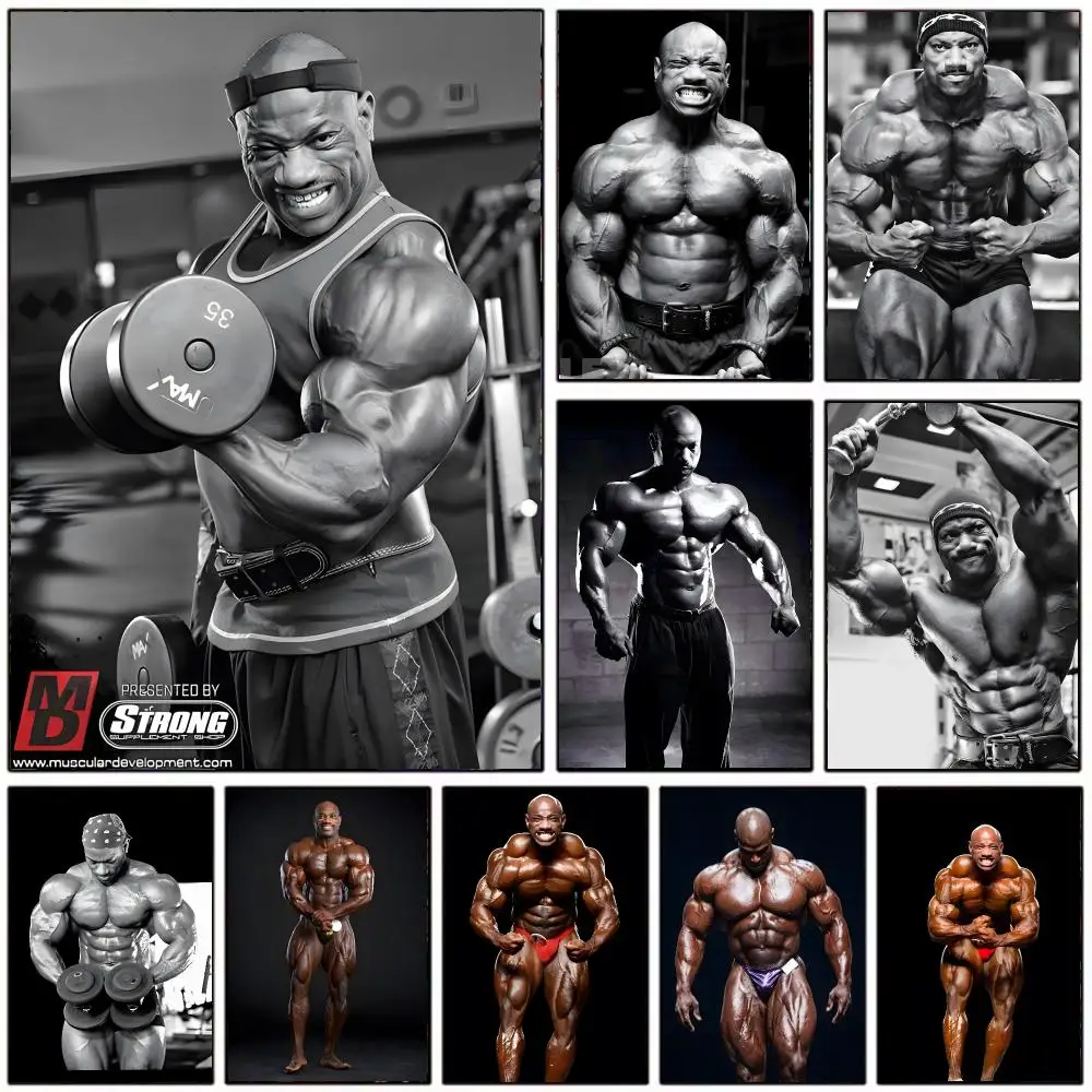 intense bodybuilder D-Dexter Jackson Poster Modern Home Decoration Interior Design & Contemporary Wall Art Collection