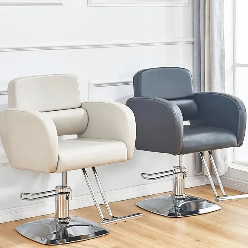 

Modern Professional Barber Chair Esthetician Ergonomic Styling Stool Salon Chair Swivel Luxury Taburete Salon Furnitures