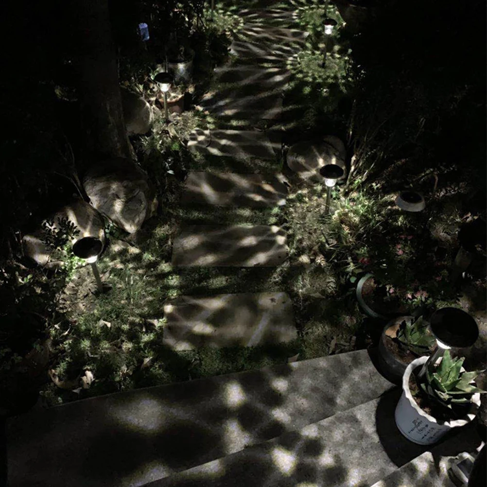 Luces solares de jardín para exteriores, lámpara de césped, iluminación de camino, enchufe de tierra, cubierta, valla, decoración de Patio, paisaje, regalo de Navidad, 2 uds.