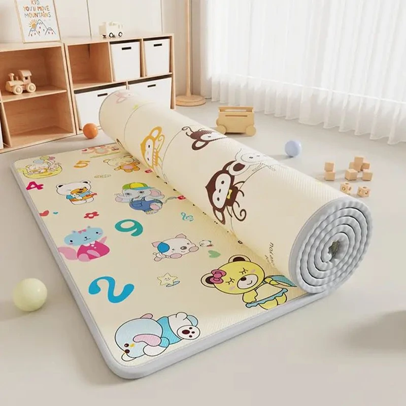 

1CM Thick Non-toxic EPE Baby Activity Gym Crawling Play Mats Carpet Baby Game Mat for Children's Safety Rug Double Sided Pattern