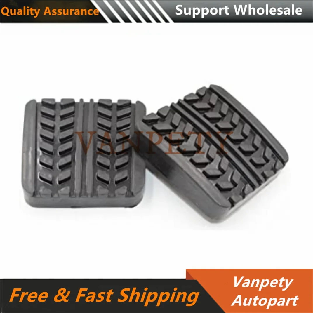 2X S083-43-028 S08343028 Brake Clutch Pedal Pad Cover for Mazda MX-3/6 RX-7 323 626 929 B-Series MPV for Ford Escort 1989-2003