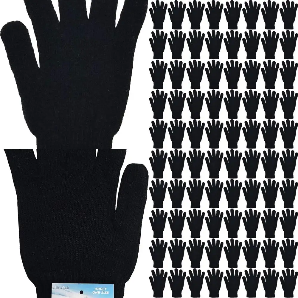 

Массовые перчатки Winter Magic, теплая матовая подкладка, эластичное ассорти для мужчин и женщин