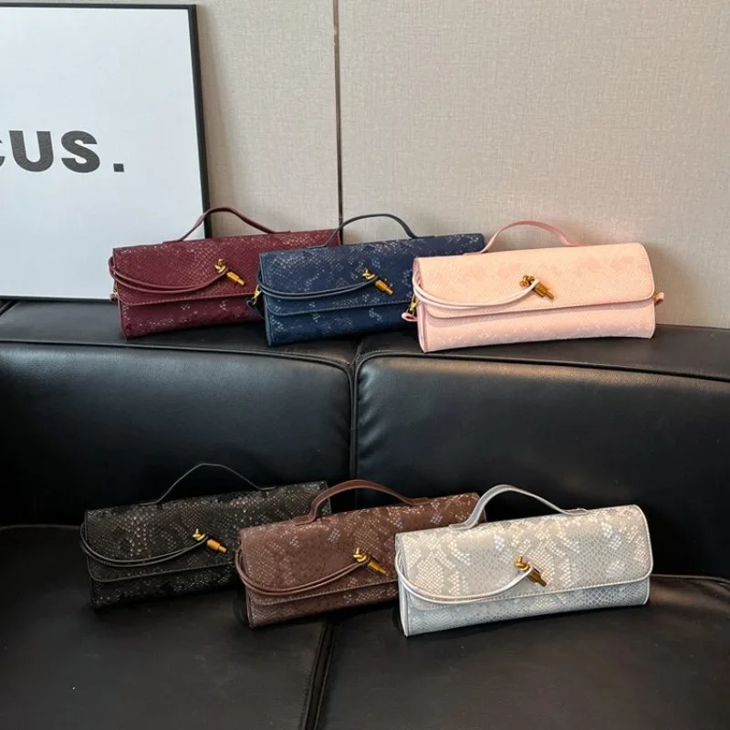 

Fashionable Diaper Bag Woman Luxury Brand Solid Color Tote Vintage Leather Shoulder Purse For Shopping Daily Casual