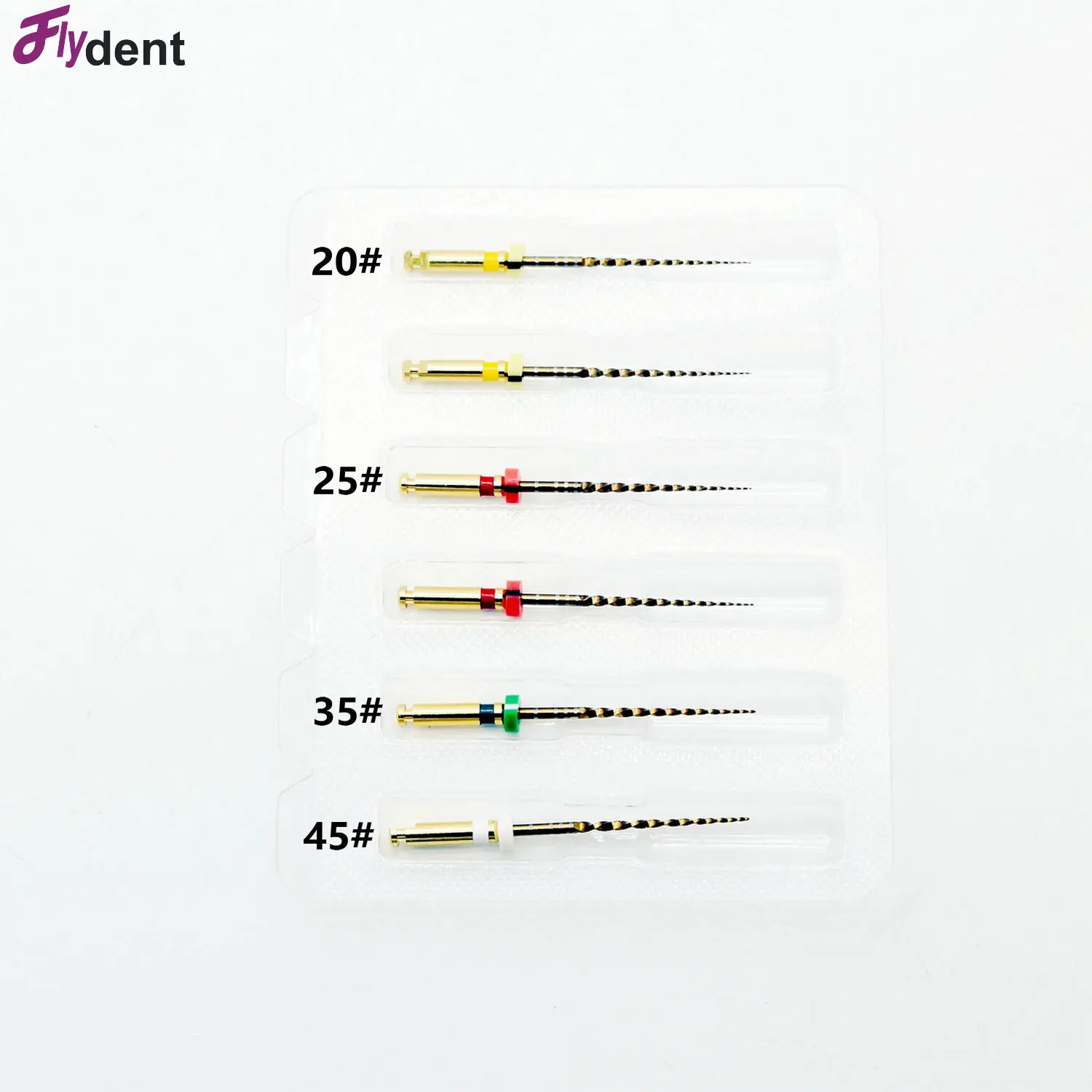 

Золотые волнообразные файлы для корневых каналов, эндофайлы с реципрокным движением, NITI-файлы, стоматологический эндодонтический инструмент