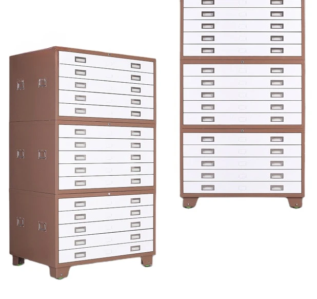 Storage Metal Plan Cabinets Map Drawers - Shipping costs depend on postcode