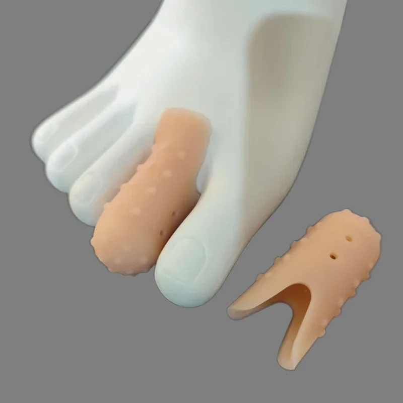 Protecteur d'orteils respirants et nus transparents, coussinets d'oignon, couvre-orteils pour la Protection des ongles incarnés