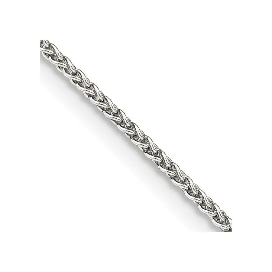 

Sterling Silver 1.5mm Round Spiga Chain