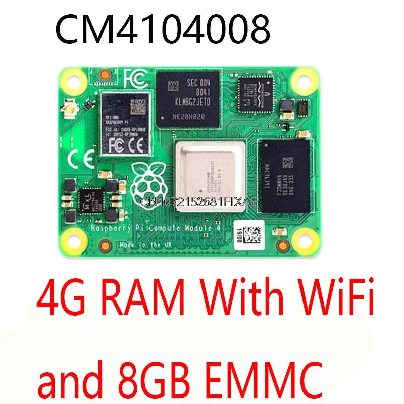 Imagem -05 - Raspberry pi Compute Module Compute Module Wi-fi Bluetooth Configuração Opcional Cm4