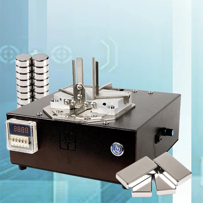 Magnetic Separator Machine 0-60 times/min Round Square Electronic Separator V-shape Auto Magnet Splitting Machine