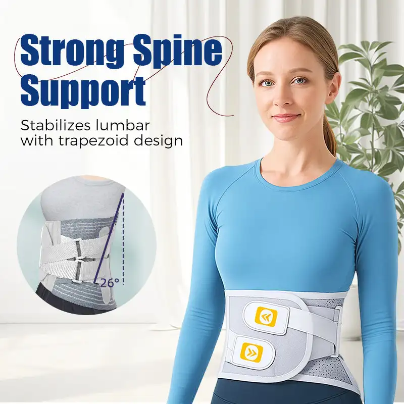 

Lumbar Support Protective Belt for Lower Back Pain Relief Adjustable Men Women Waist Lumbar Support Sciatica Scoliosis Herniated