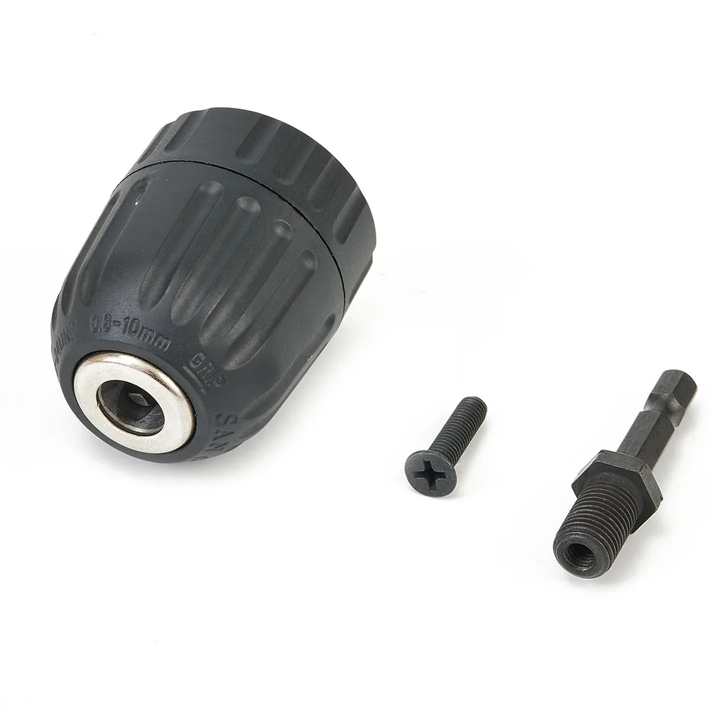 0.8-10mm Precise Keyless Drill Chuck Converter 3/8