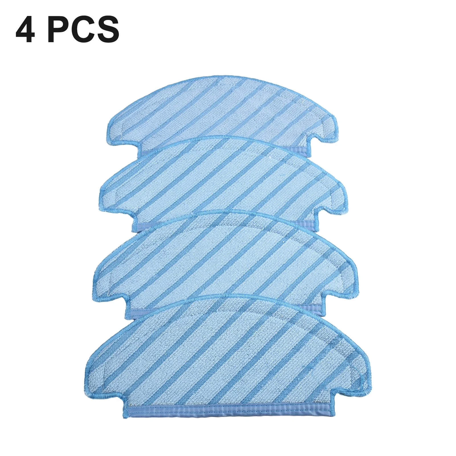 

Home Tools Mopping Pad Wipes For Ecovacs Microfibre Pad Strong Water Absorption For Deebot Practical Brand New