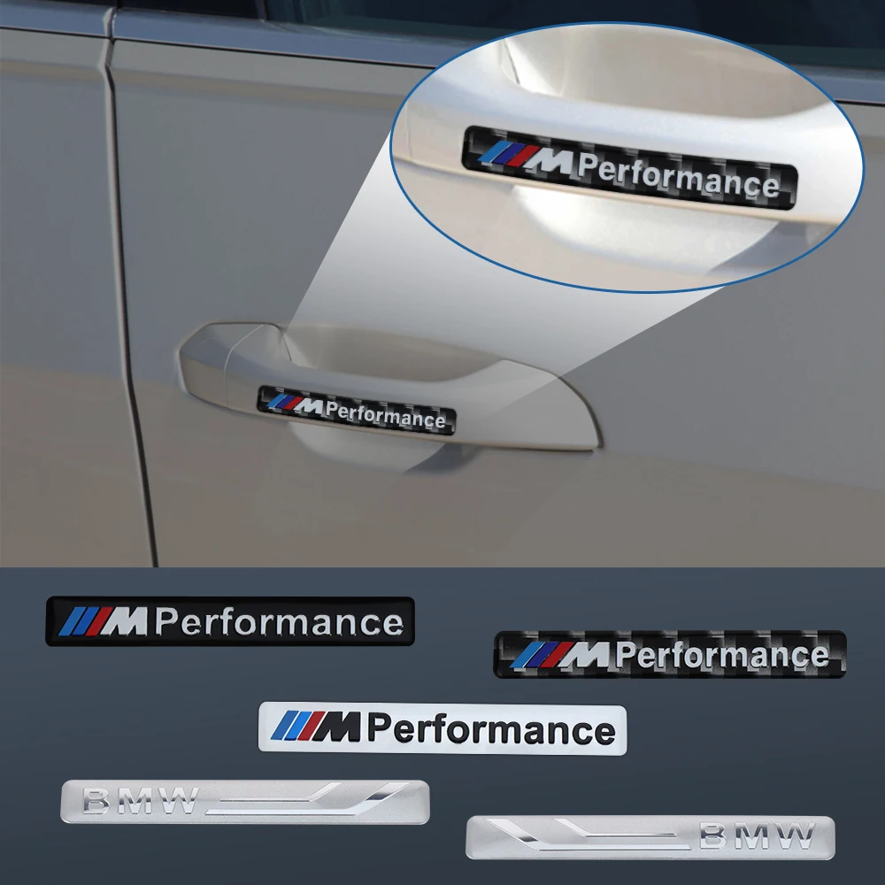 Car Logo Sticker Body Trunk Decorative Decal Modification Accessories For BMW Performance E46 E90 F20 E60 E39 F10 M1 M2 M3 M5 M6