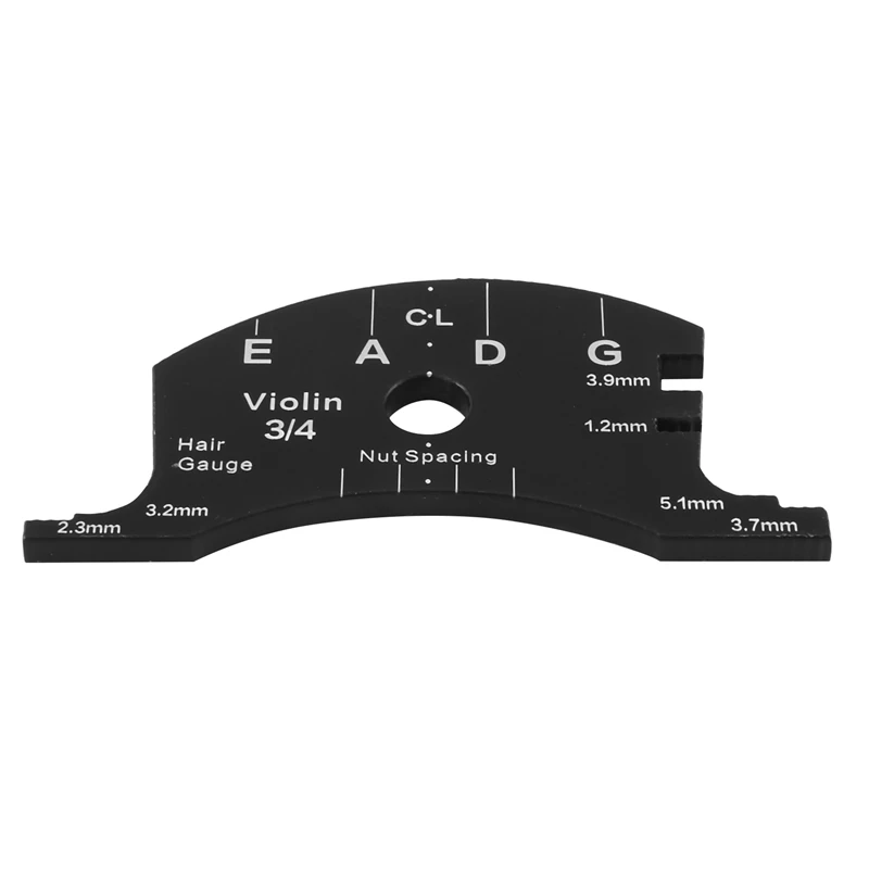 4/4 3/4 1/2 Violin Bridges Template Multifunctional Mold Template Fingerboard Scraper Making Tool