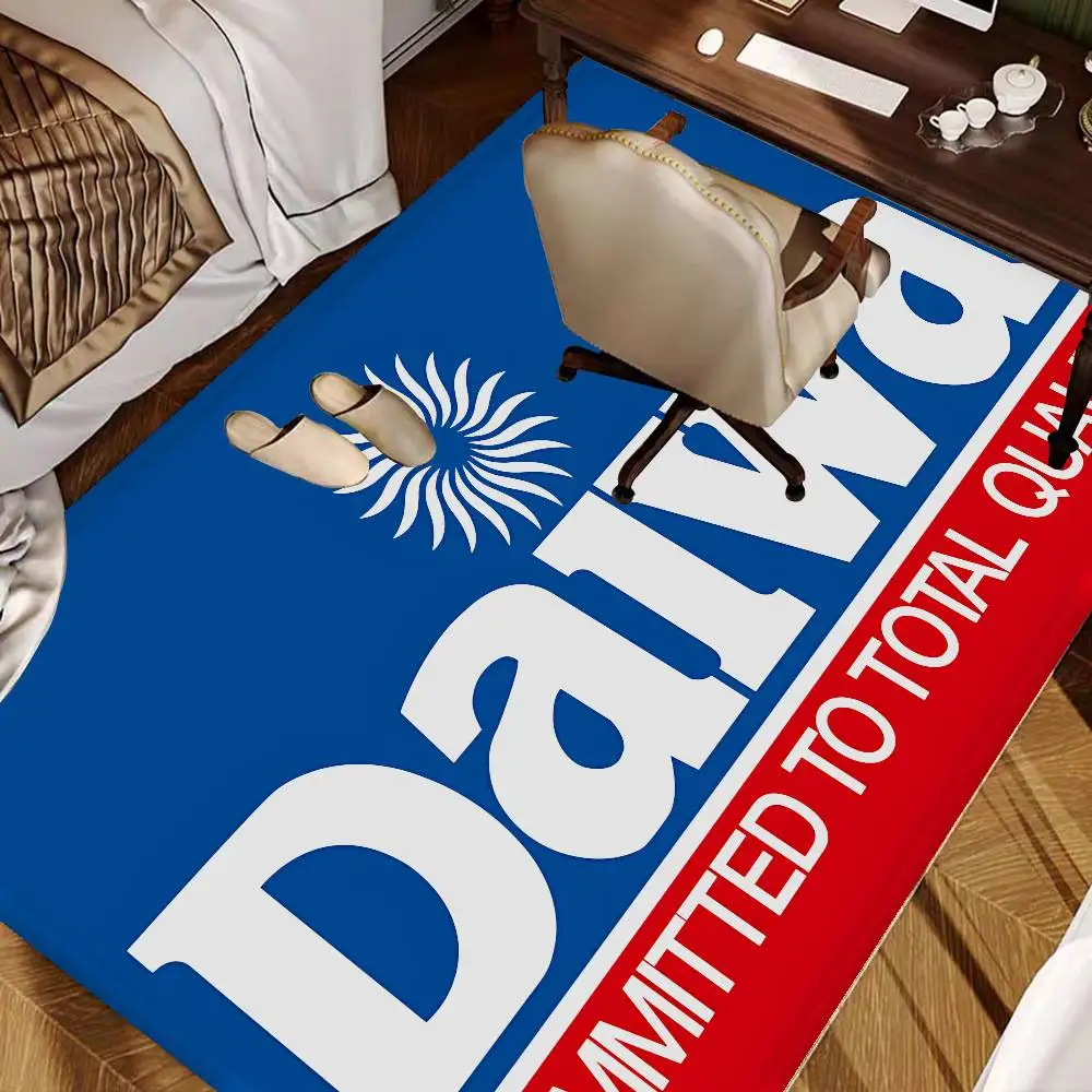 Fashion D-Daiwa Fishing Door Mat Room Bedroom Decoration Balcony Anti-Slip Doormat Living Room Doormat Area Rug 4