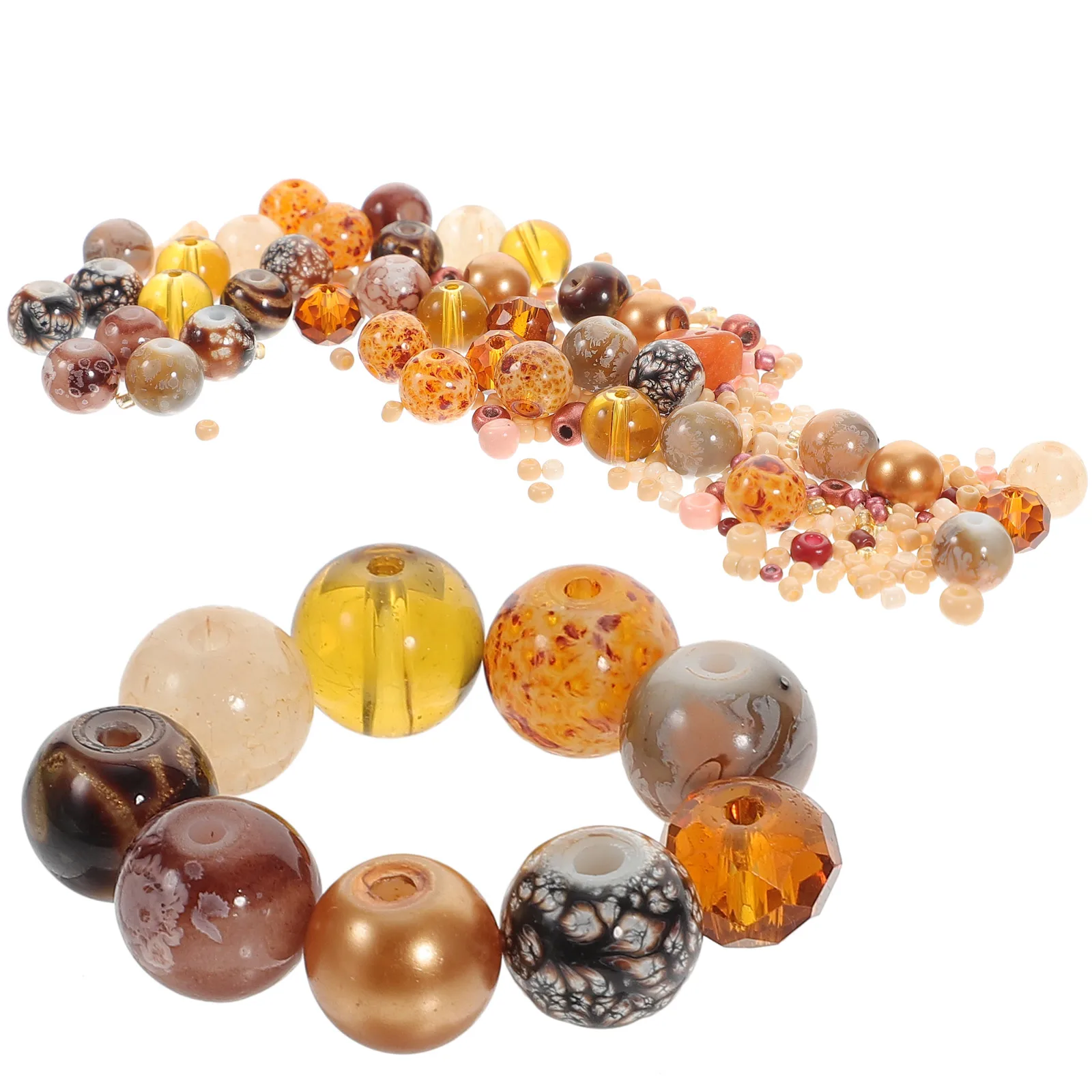 2 confezioni di accessori per perline che realizzano perline piatte distanziatrici per collane di bracciali artigianali