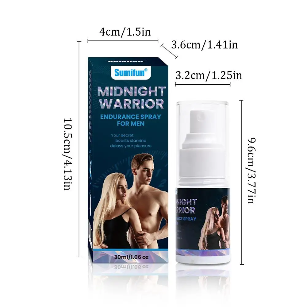 30 ml männliches Sex-Verzögerungsspray für eine verbesserte Ausdauer, langanhaltendes Performance-Spray, verbessert die Härte für Männer