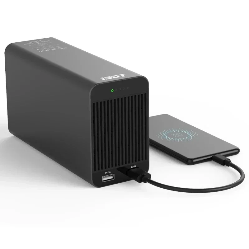 ISDT SP2417 BattGo 400W 17A Smart Power Supply - LED Indicator, Dual USB Output for Versatile Charging