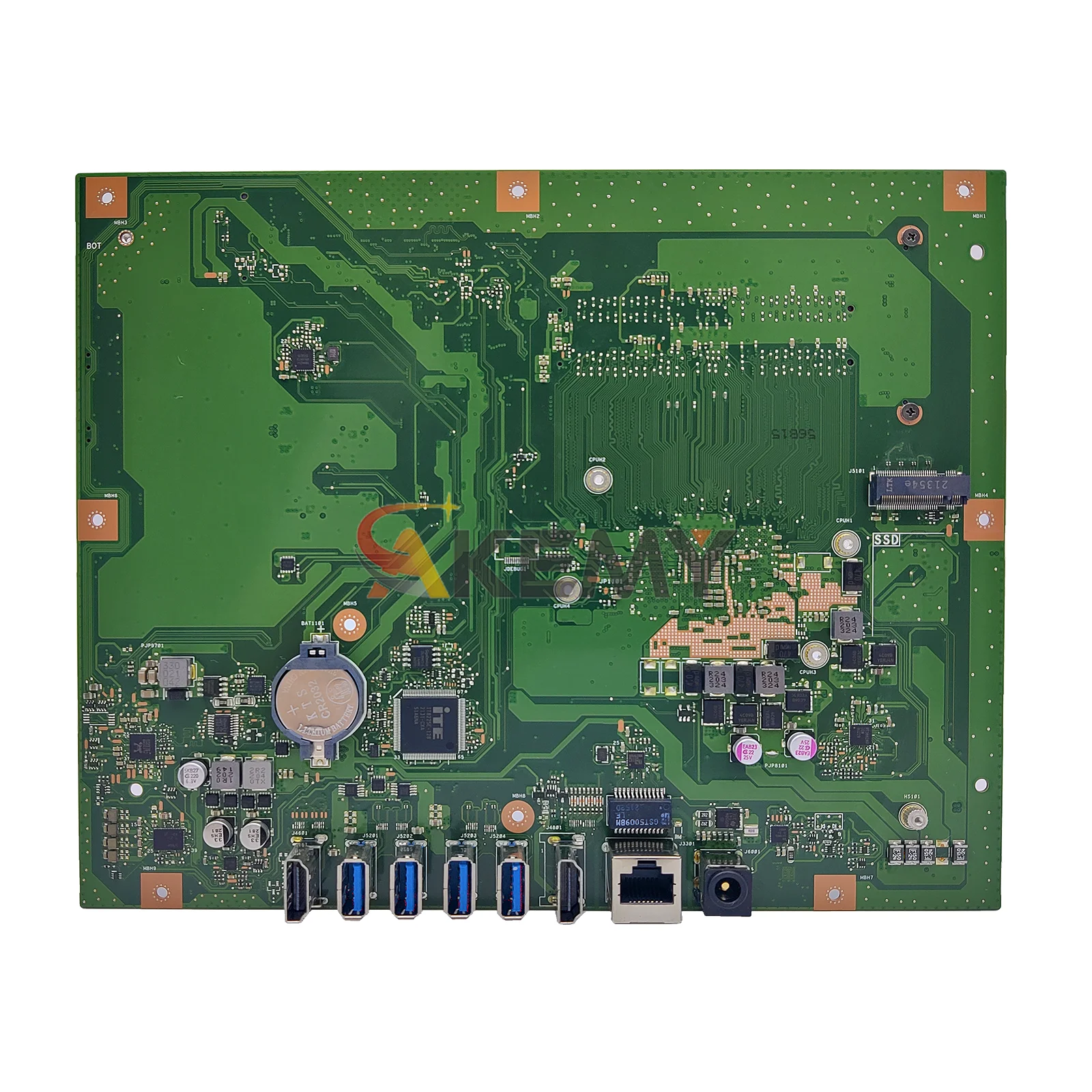 Placa-mãe v241da para asus vivo aio v241da v241d, placa principal com cpu r3 r5 r7 100% testes ok envio rápido de alta qualidade
