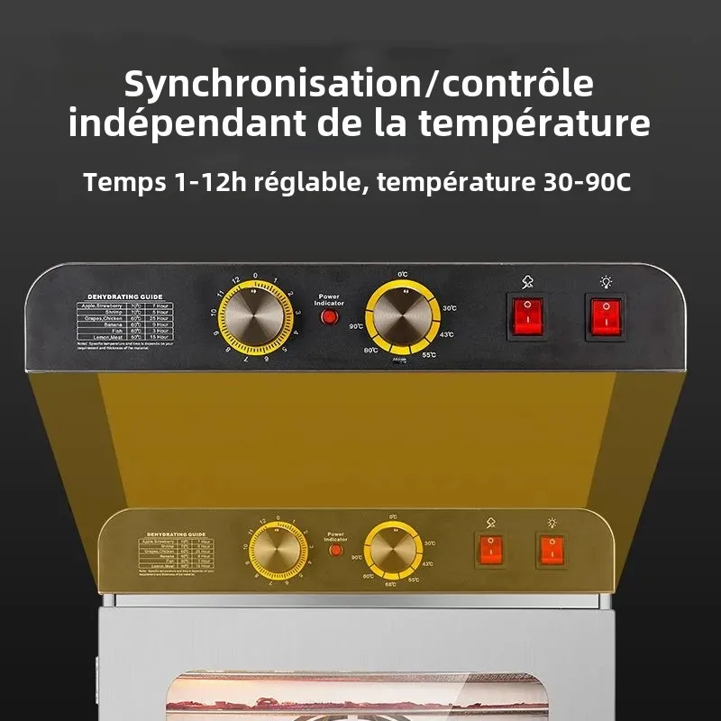 Image 5: Machine à Débond Alimentaire en Acier Inoxydable à 10 Couches, vaccoir Simple et Visualisé, avec Bouton de Synchronisation, pour Touriste et Commercial