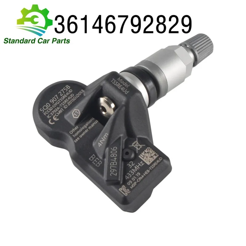 

36146792829 433MHz TPMS Tire Pressure Monitor Sensor For BMW