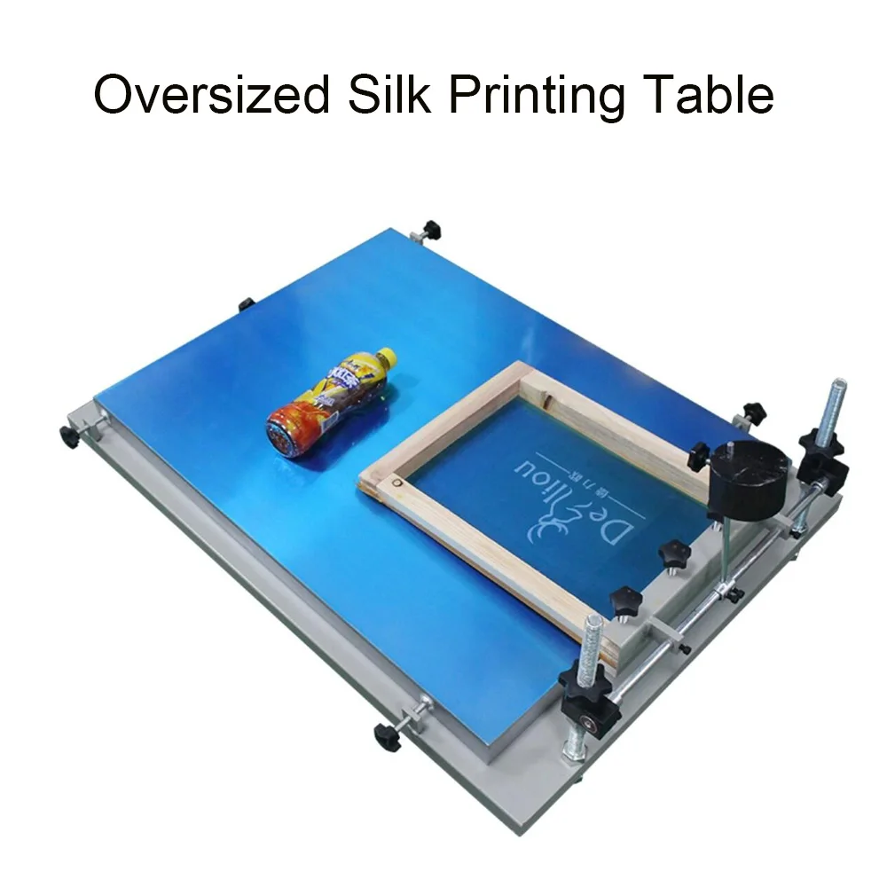 315x440MM Super Large Silk Printing Table Manual Precision Screen Printing Operation Table silk Screen Printing Machine