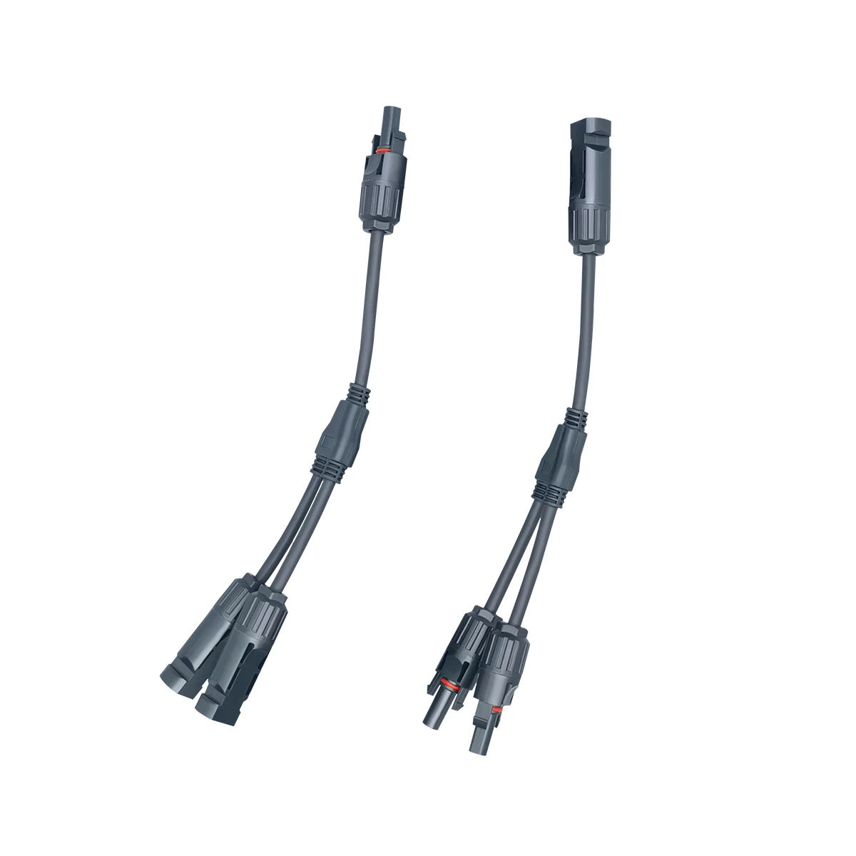 TOMZN Y-type Pv Solar Connector 1in 2out With Wire 1000v 32a Ip67 Dust-proof Water-resistant For Battery Pack Solar Panel