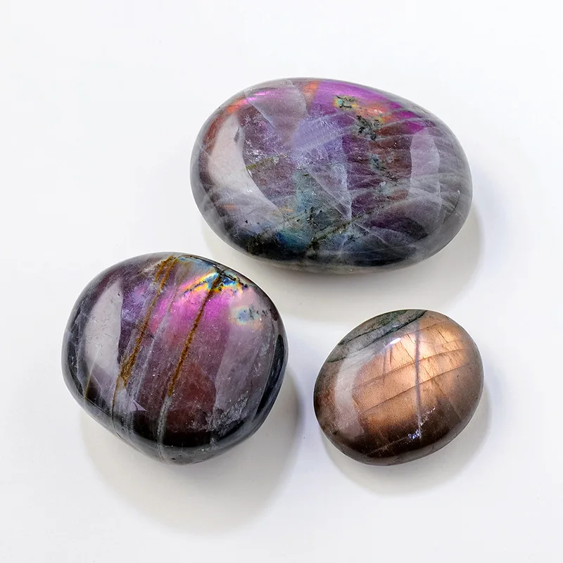 Natural Labradorite Rough Stone for Handling, Labradorite