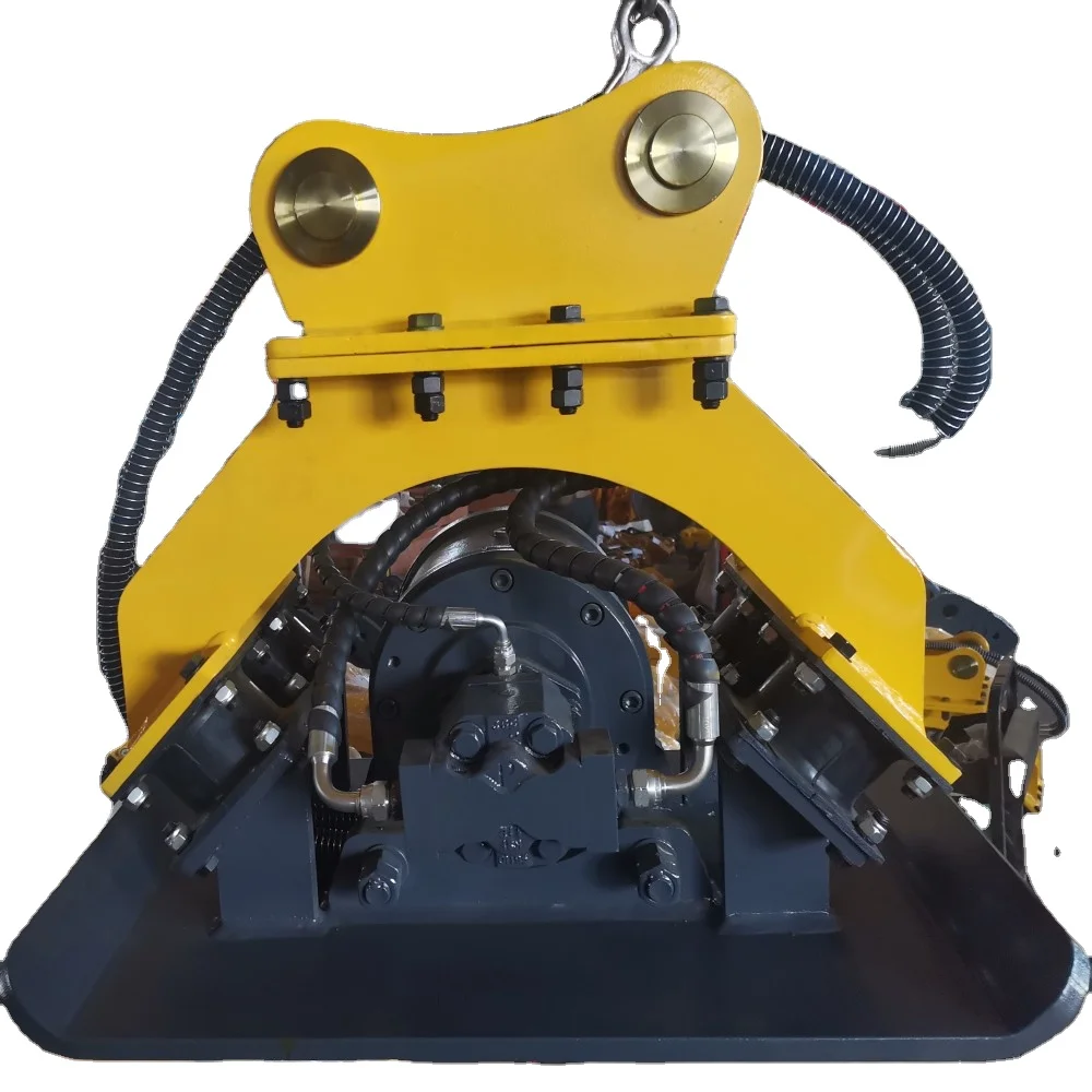 

Excavator Vibrating Plate Compactor Vibration Rammer Compactor Plate for Construction Machine for 3-4t Excavators