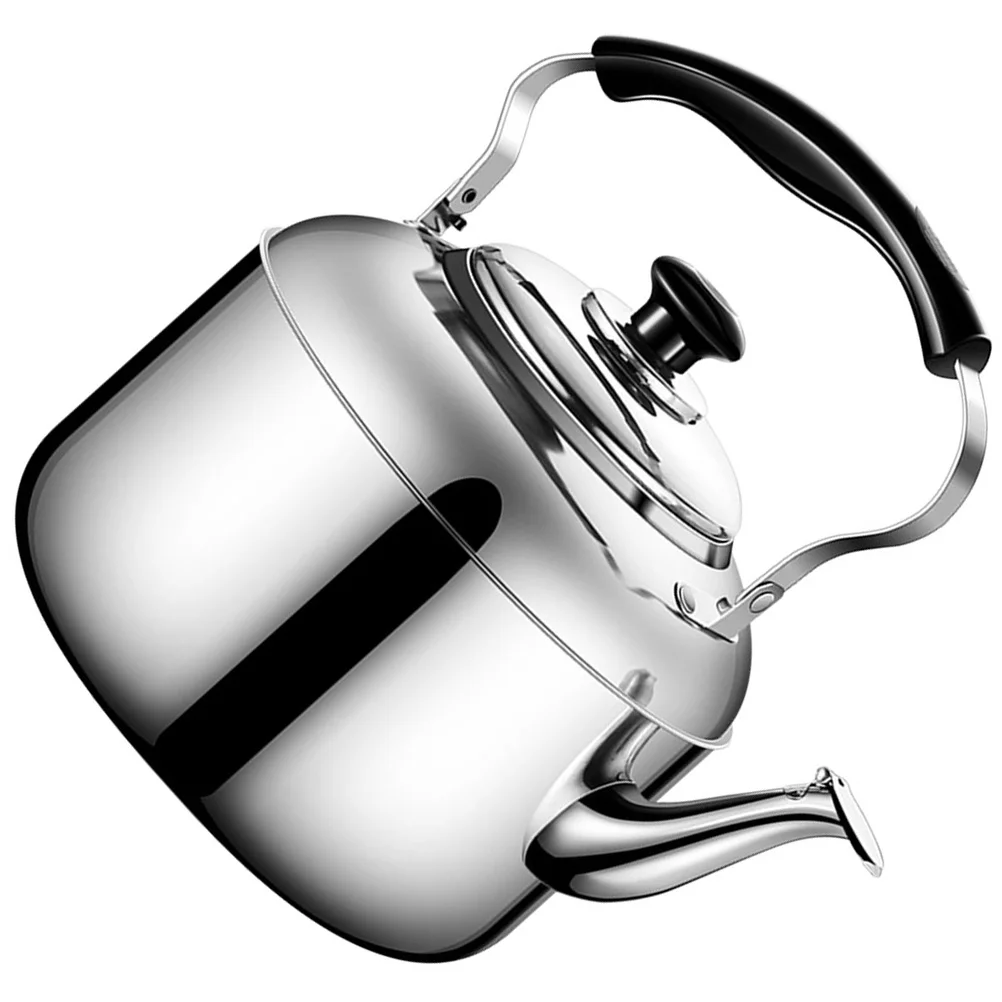 Stainless Steel Kettle Boiling Sounding Kitchen Water Dishwasher Gas Stove Whistling Tea Metal Pot Household Electric