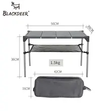 Portable Camping Aluminum Folding Table #4