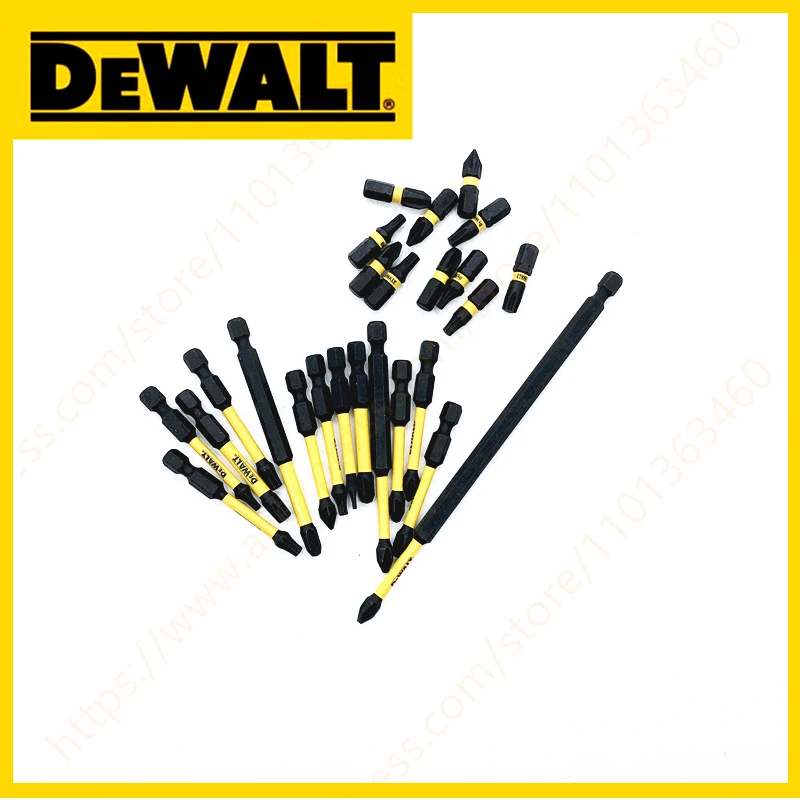 DEWALT PH2 SL8 PH3 PZ1 T10 DT7800T Drill Bits Series 25MM 57MM 89MM 152MM Screwdriver Batch Header Tool Accessory