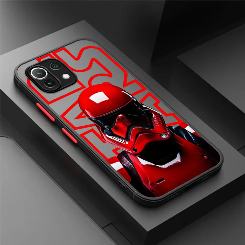 Soft Silicone Phone Case for Xiaomi Mi 12X Poco X3 Pro X4 NFC x5 C40 12 12T Pro 11T 11 Lite Star Mandalorians W-Wars Cover