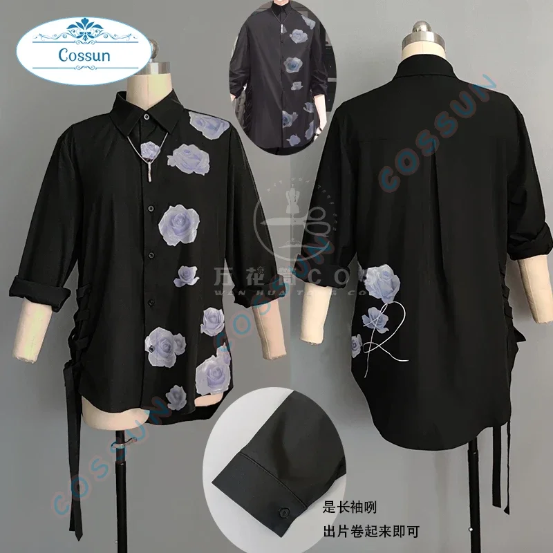 Nijisanji Vtuber Knkn Kanakana Cosplay Kostuum Halloween Outfits Vrouwen Shirt Mode Daily Wear Shirt