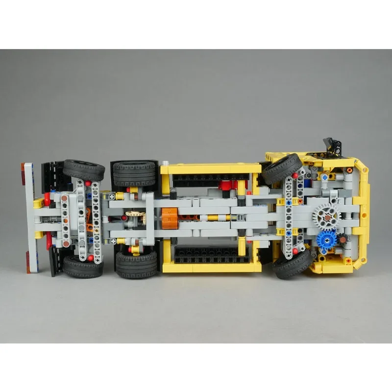 

MOC-228292 Новый грузовой транспортный бортовый грузовик с прицепом, модель строительного блока · 1057 деталей, детская игрушка на день рождения для мальчиков, подарок