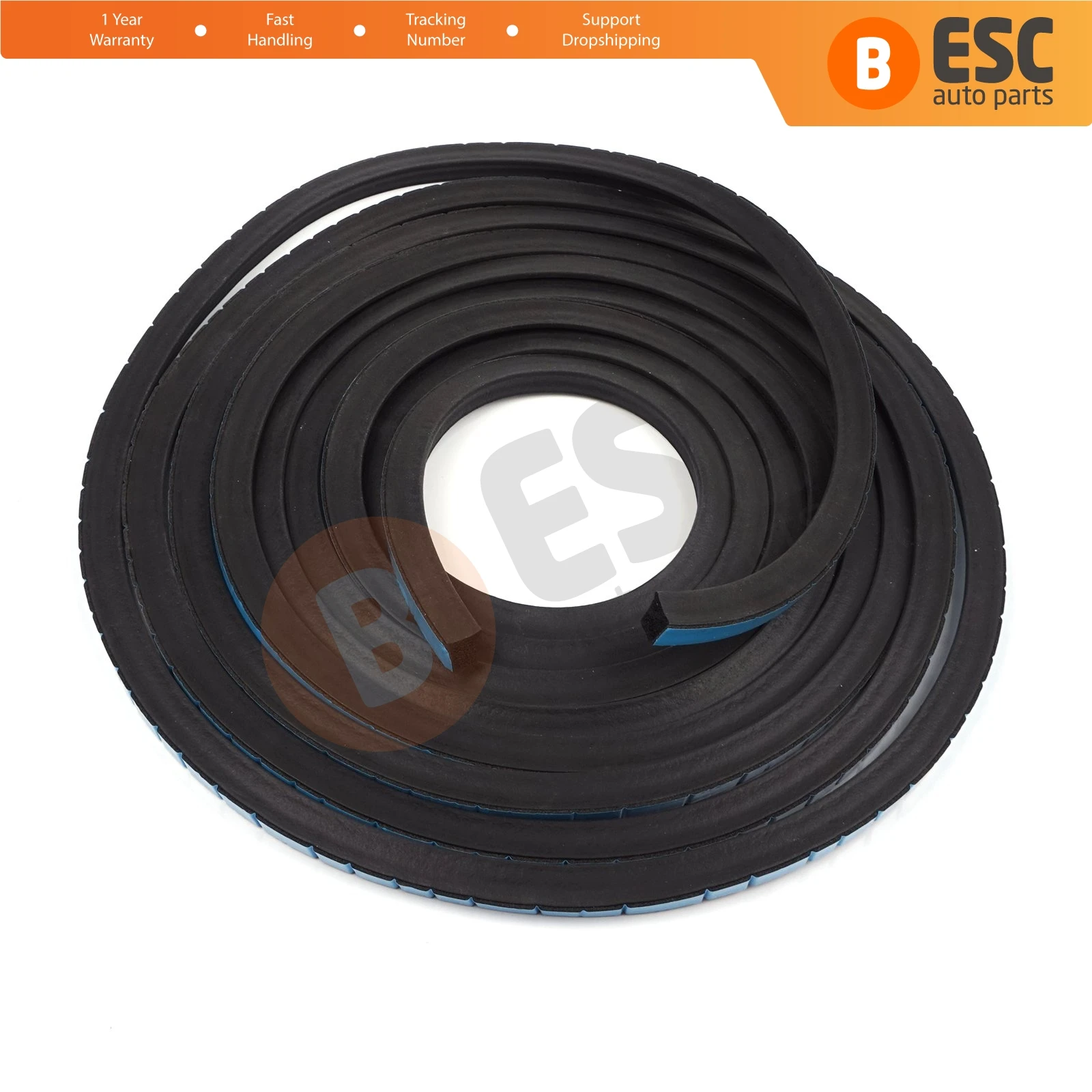 

ESR658 Lamella Skyview Sliding Roof Panel Opening Sunroof Frame Rubber Seal Strip 490 cm For Mercedes W168 W169 W245 A1687800198