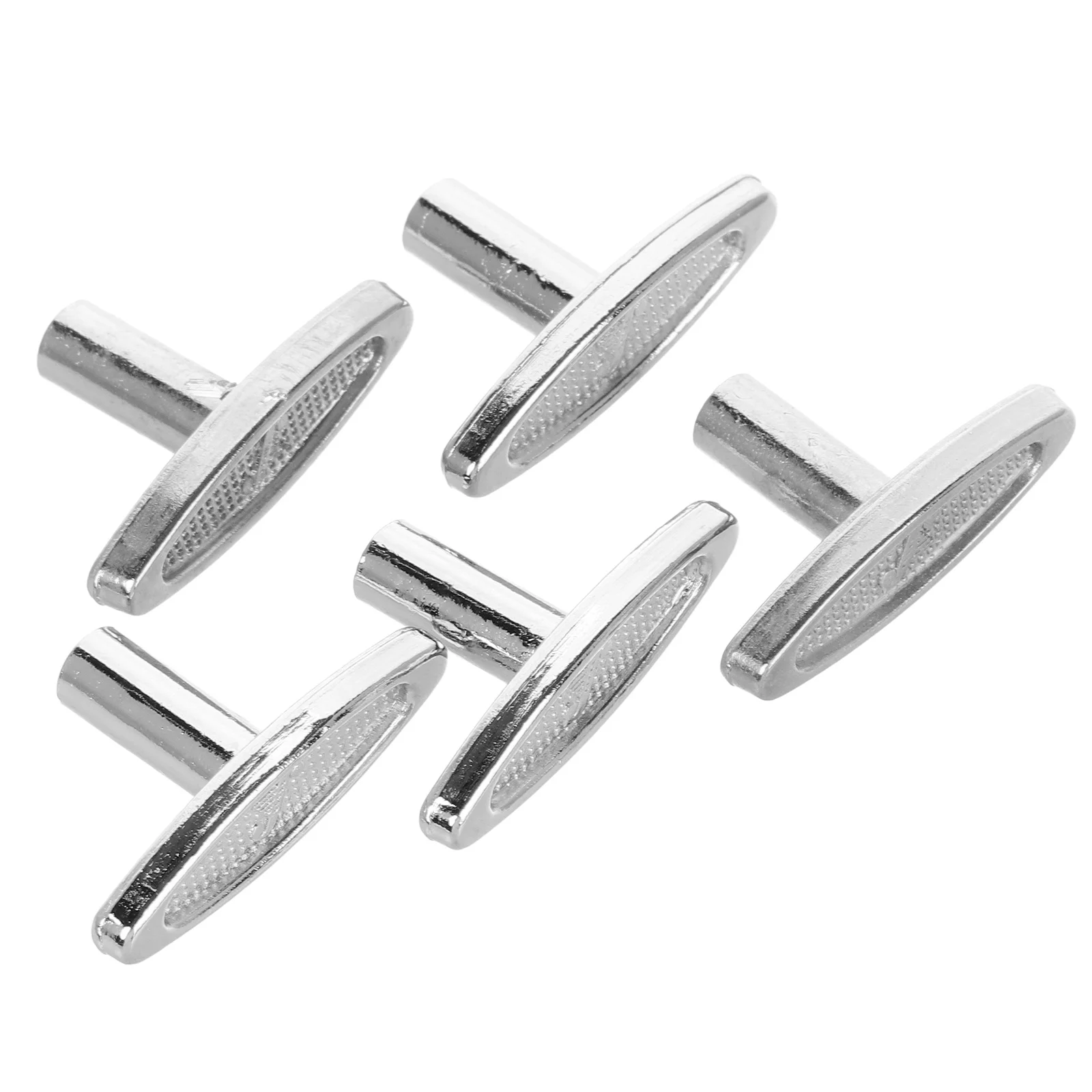 

5pcs T Shape Bar For Music Box Replacement Heavy Duty Metal Winding Key Diy Craft Repair Tool Music Box Accessories