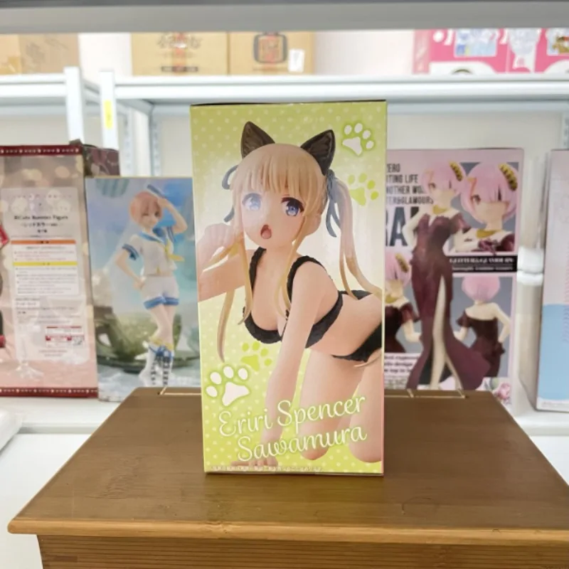 

A Japanese Version of A Handcrafted Figurine Model Gift Featuring The Cat-ear Pajamas of The Female Lead, Eri, A Passer-by Toys
