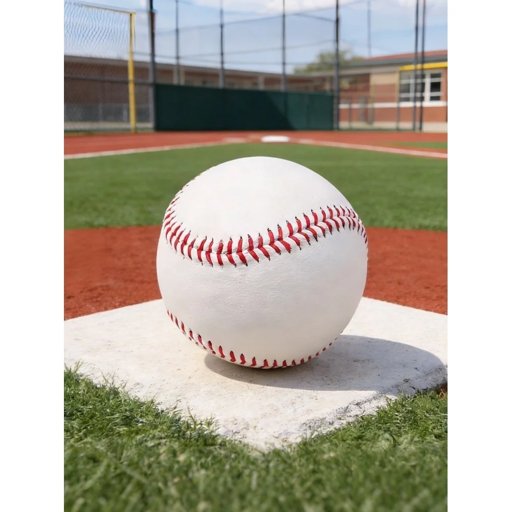 Cork Rubber Core Baseball 7.2*7.2cm Wear Resistant Baseball For Training Cork-rubber Core Soft Cork Rubber Filling